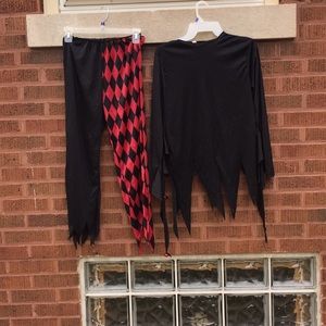 Clown costume set
